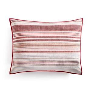 Martha Stewart Collection Holiday Yarn-Dye Quilted Standard Sham